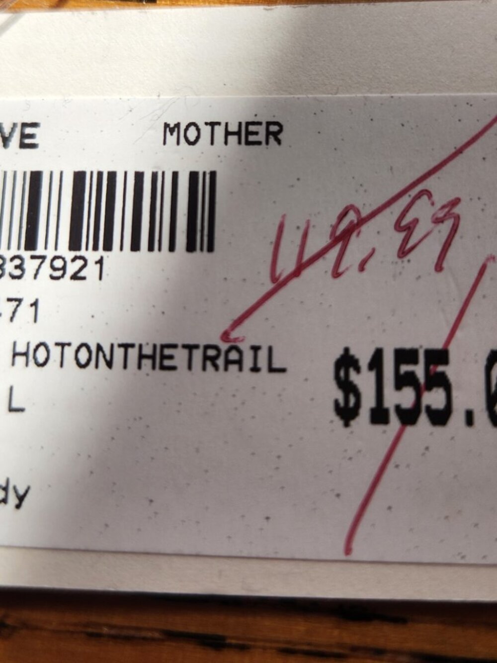 MOTHER "Hot on the Trail Shirt" - Picture 9 of 9